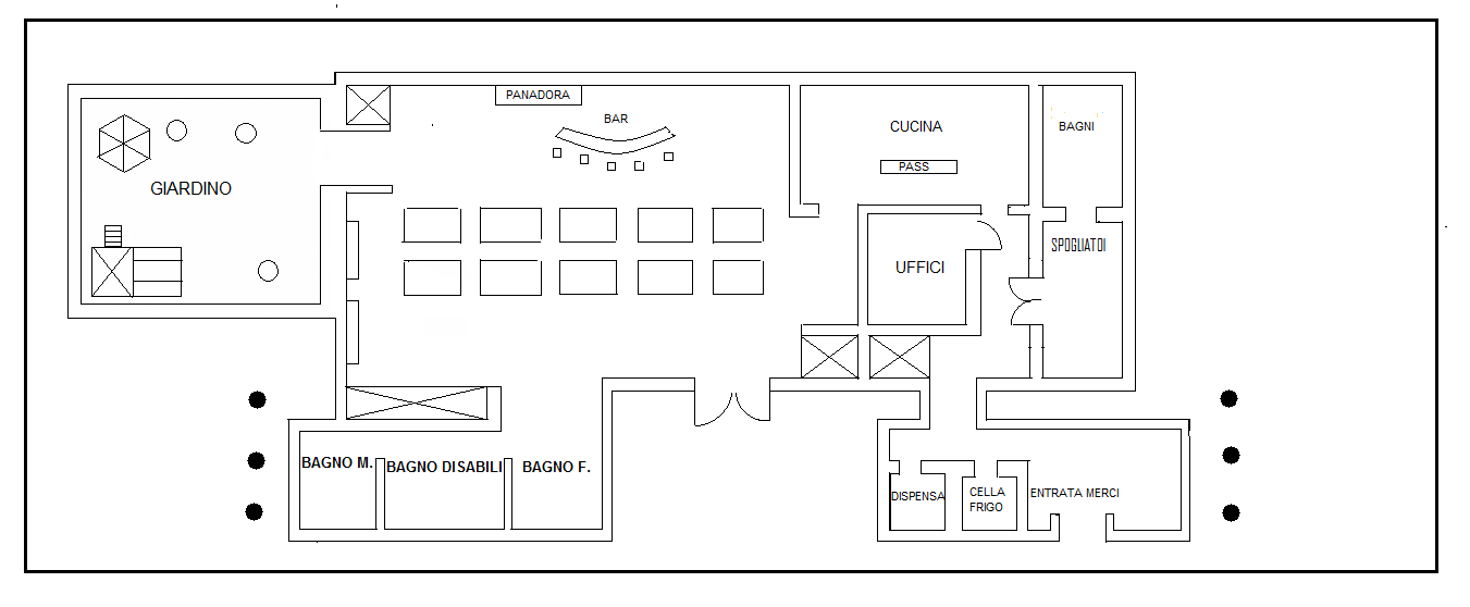 Cucina Ristorante Pianta - The Homey Design